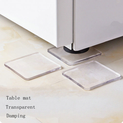 4 Pcs Washing Machine Refrigerator Chair Cushion Shock Proof Pad Furnitures Anti Slip Pad --M25