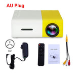 Salange YG300 Projector Mini LCD LED Proyector 400-600 lumens 320x240 Pixel Best Video Beamer for kids