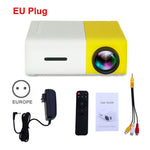 Salange YG300 Projector Mini LCD LED Proyector 400-600 lumens 320x240 Pixel Best Video Beamer for kids