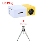 Salange YG300 Projector Mini LCD LED Proyector 400-600 lumens 320x240 Pixel Best Video Beamer for kids