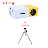 Salange YG300 Projector Mini LCD LED Proyector 400-600 lumens 320x240 Pixel Best Video Beamer for kids