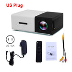 Salange YG300 Projector Mini LCD LED Proyector 400-600 lumens 320x240 Pixel Best Video Beamer for kids