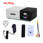 Salange YG300 Projector Mini LCD LED Proyector 400-600 lumens 320x240 Pixel Best Video Beamer for kids