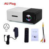 Salange YG300 Projector Mini LCD LED Proyector 400-600 lumens 320x240 Pixel Best Video Beamer for kids