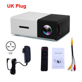 Salange YG300 Projector Mini LCD LED Proyector 400-600 lumens 320x240 Pixel Best Video Beamer for kids