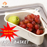 Kitchen Triangular Sink Strainer Drain Vegetable Fruite Drainer Basket Suction Cup Sponge Holder Storage Rack Sink Filter Shelf