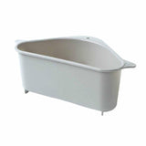 Kitchen Triangular Sink Strainer Drain Vegetable Fruite Drainer Basket Suction Cup Sponge Holder Storage Rack Sink Filter Shelf