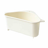Kitchen Triangular Sink Strainer Drain Vegetable Fruite Drainer Basket Suction Cup Sponge Holder Storage Rack Sink Filter Shelf