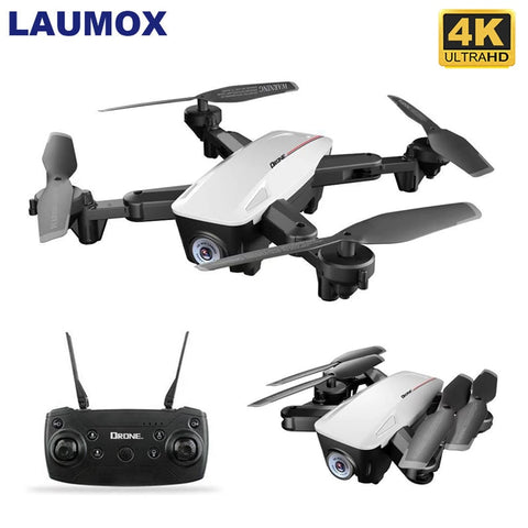 LAUMOX LX100 RC Drone With 4K 1080P HD Camera Optical Flow Positioning WIFI FPV Foldable Quadcopter Helicopter Drones X12 M65