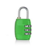 3 Dial Digit Password Combination Padlock Suitcase Luggage Metal Code Lock Mini Coded Keyed Anti-Theft Locks Cijfersloten
