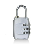 3 Dial Digit Password Combination Padlock Suitcase Luggage Metal Code Lock Mini Coded Keyed Anti-Theft Locks Cijfersloten