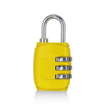 3 Dial Digit Password Combination Padlock Suitcase Luggage Metal Code Lock Mini Coded Keyed Anti-Theft Locks Cijfersloten