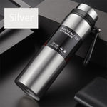 Outdoor Thermos Travel Hiking Office Stainless Steel Portable Kids Thermo Bottle Leakproof Coffee Tea High Capacity Vacuum Cup