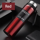 Outdoor Thermos Travel Hiking Office Stainless Steel Portable Kids Thermo Bottle Leakproof Coffee Tea High Capacity Vacuum Cup