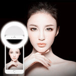 AINGSLIM Universal Selfie Ring Light Phone Selfie Luminous Ring LED Photography Flash Light For Xiaomi iPhone Sumsang Smartphone